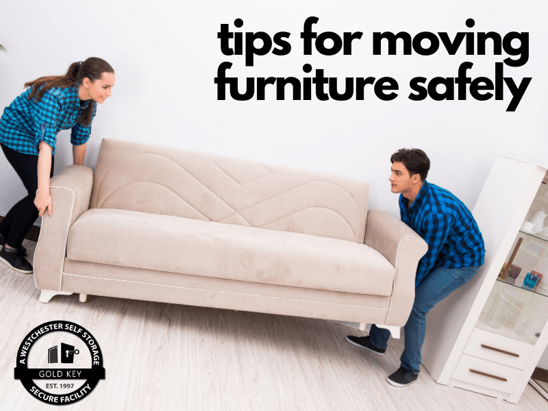 tips for moving furniture Pleasantville Self Storage